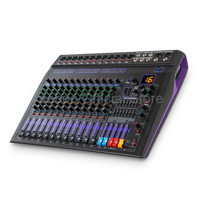 Professional DJ Mixer Console, 8 Canais, 12 Canais, 128