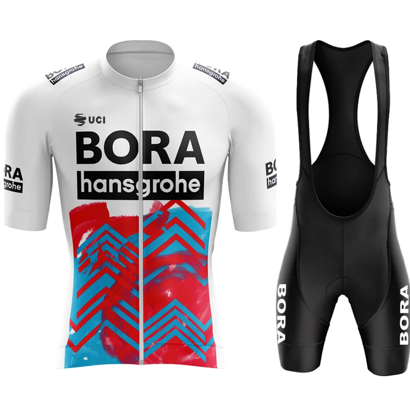 Cycling Jersey Summer Sports Wear Man UCI BORA Clothing Mens Sets Sportswear Mtb Clothes Men's Road Bike Uniform Set Suit