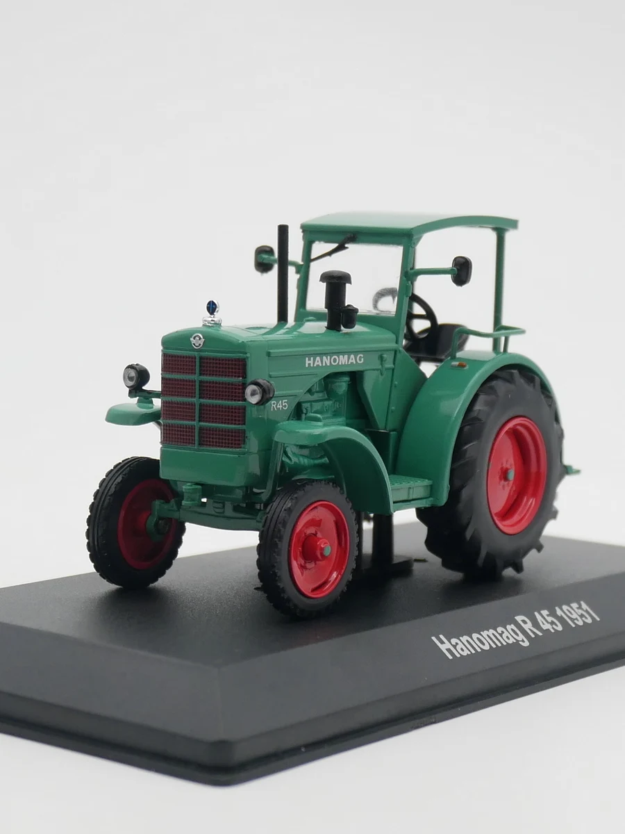 

IXO 1:43 Hachette Hanomag R 45 1951 Farm Tractor Diecast Model