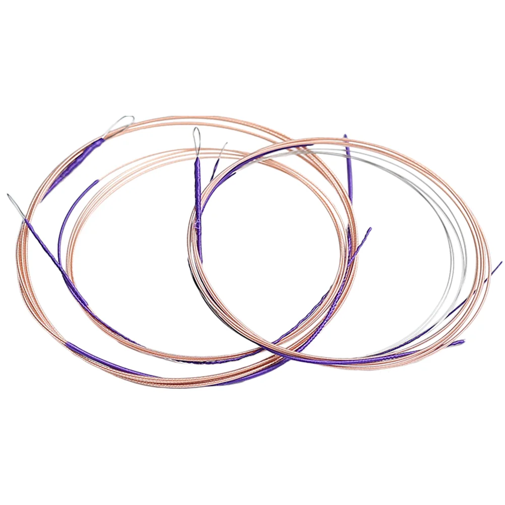 4Pcs Strings for Chinese Lute Elegant Tone Pipa Strings Reliable Pipa Practice Strings Supplies Reliable Pipa Strings