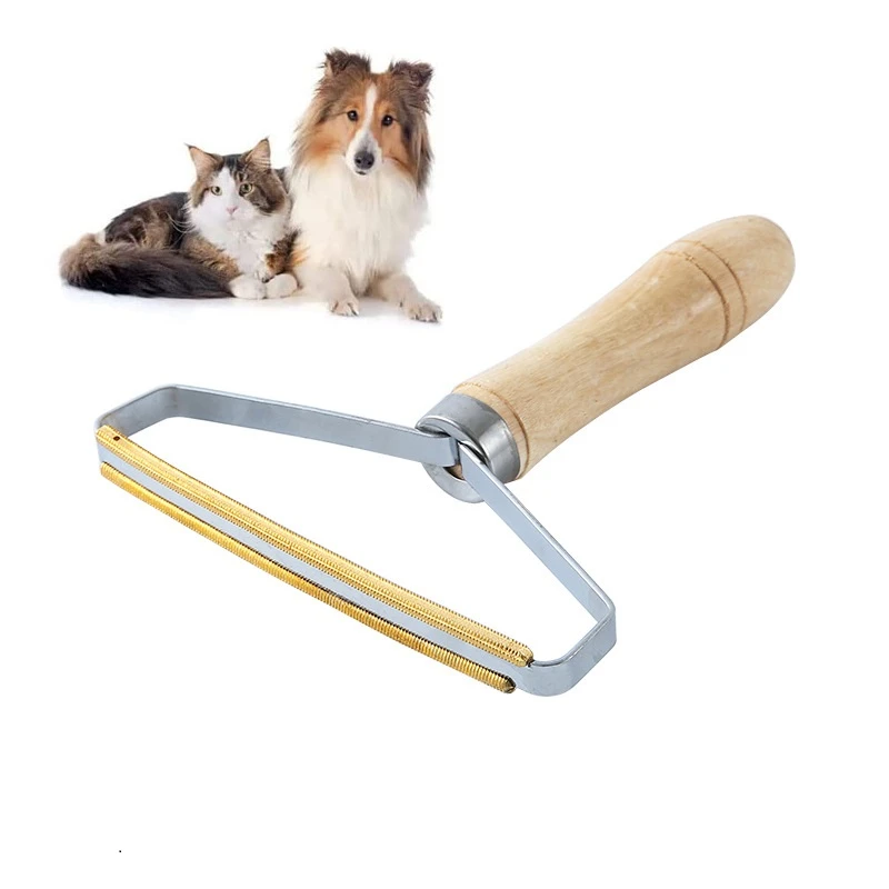 1PC Portable Pet Hair Remover Brush Manual Lint Roller sweaters Sofa