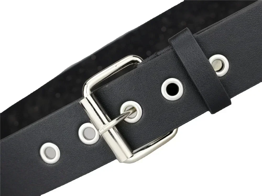 2024 neue Quadratische Perle Niet Gürtel Metall Pyramide Gürtel Männer und Frauen Punk Hardware Jeans Gürtel Y2K Gürtel Designer Gürtel frauen Gürtel – Detail 13