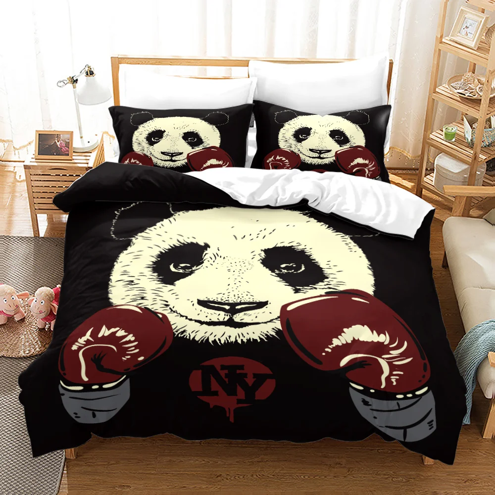 Duvet Cover Pillowcases Panda Bear Duvet Cover Cover Single Panda