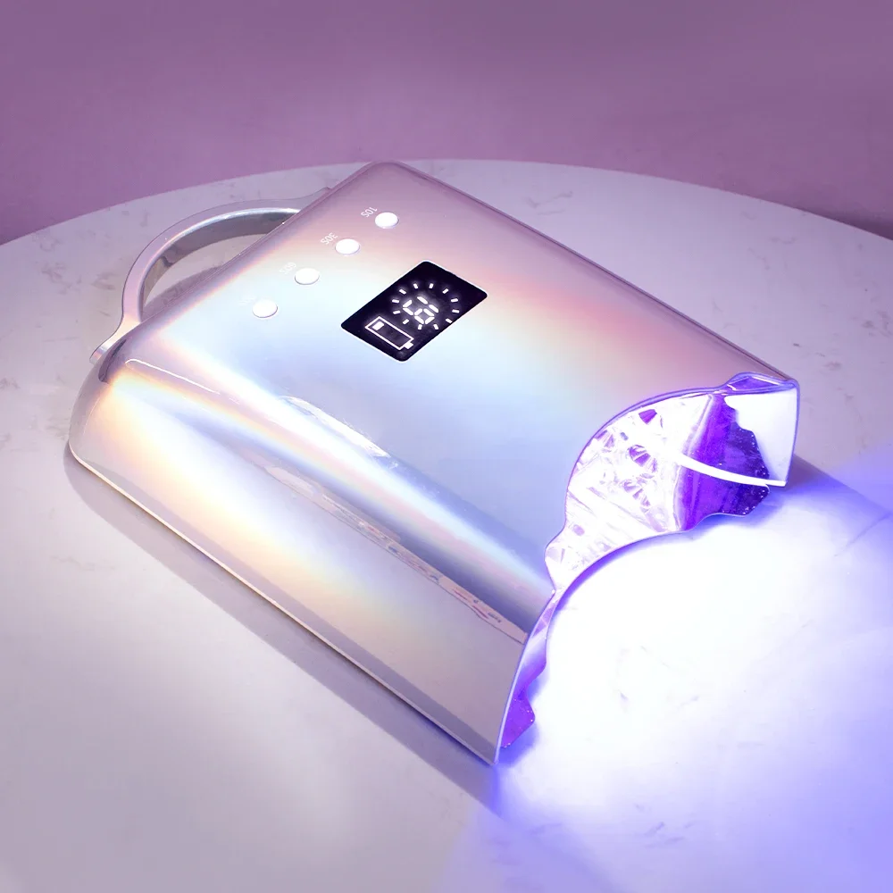 

78w High Power High Quality Rechargeable UV LED Gel Nail Lamp Cordless Nail Supplies Professional Nail Gel Polish Dryer