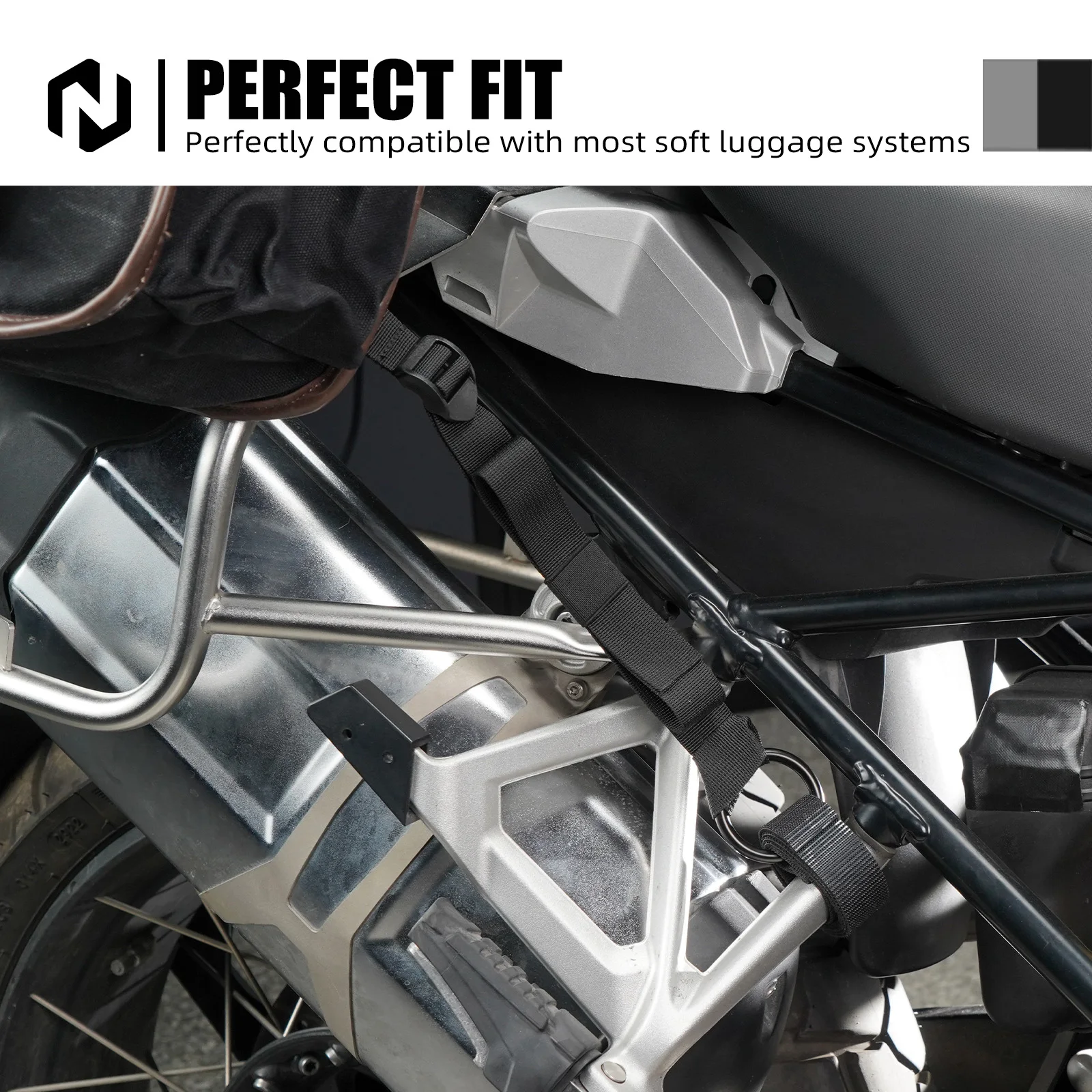 Universal Für Honda CRF XR650L Suzuki RMZ DR-Z400 Yamaha YZ YZF WRF Kawasaki KX KXF KLX Off-Road weiche Tasche Retention Ringe Riemen – Detail 13
