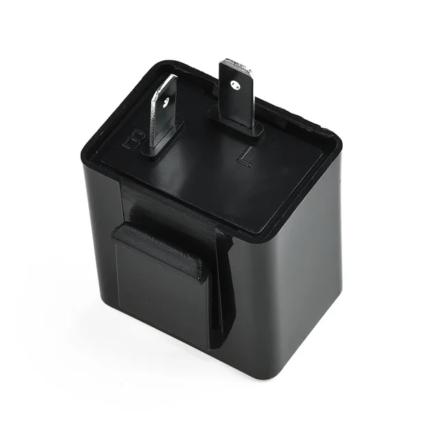 PVC Plastic LED Flasher Relay For Cars Or Motorcycles To Fix The Fast/rapid Flashing Turn Signal 0.02A-10A 12V LED Flasher Relay 6