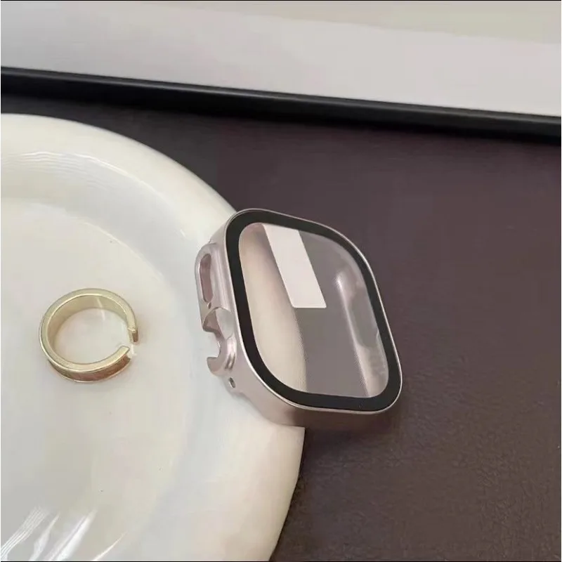 Sleek Protective Case with Tempered Glass
