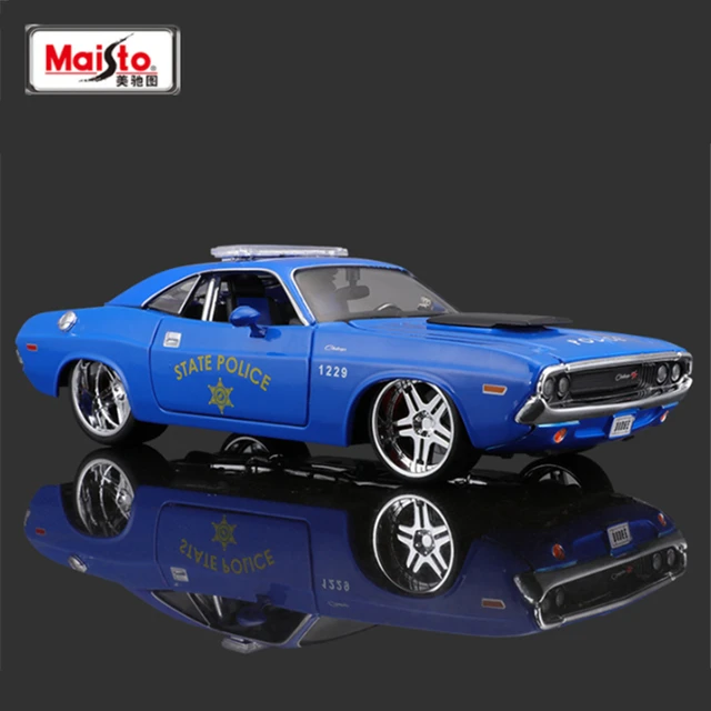 Maisto 1:24 1970 DODGE CHALLENGER R/T Alloy Racing Car Model Diecast Toy Metal Sports Car Model Simulation Collection Kids Gifts
