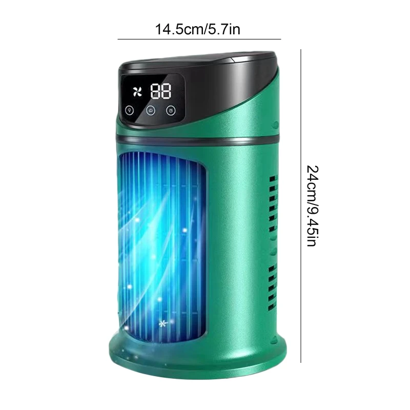 

20CC Multifunctional Desk Fan Mini Evaporative Air Cooler Portable Air Conditioner
