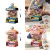 Kids Claw Machine Toy Space Theme Claw Game Toy Hand Crank Grab Doll Toy 60S Count Down Valentines Day Gifts Birthday Gift 6