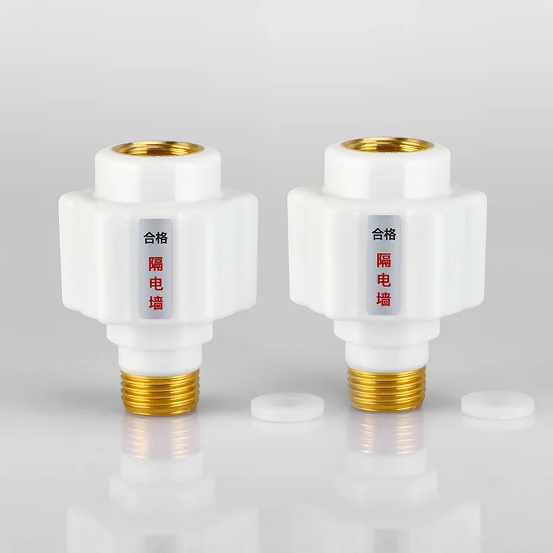 Bathroom Electric Water Heater Electrical Wall Joints Leakage Valve Home Shower Anti-Electric Shock Protection Wall Device