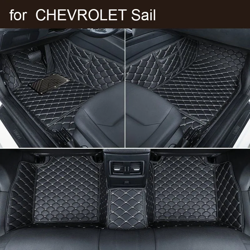 

Автомобильные коврики для CHEVROLET Sail 2015-2018, аксессуары, индивидуальные автомобильные коврики