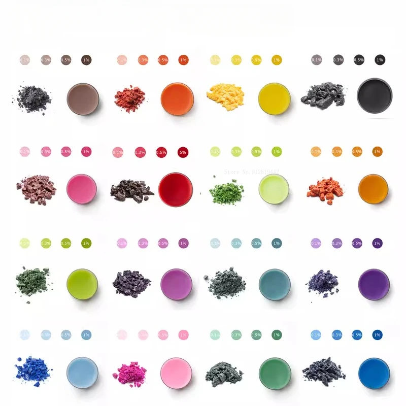 5g/10g Handmade Candle Colour Powder Block Pigment DIY Handwork Making Creative Aromatherapy Candle/wax Sheet Dyeing Agent Candle Dyes Pigment Soy Candle Wax Pigment Candle Dyes Kit