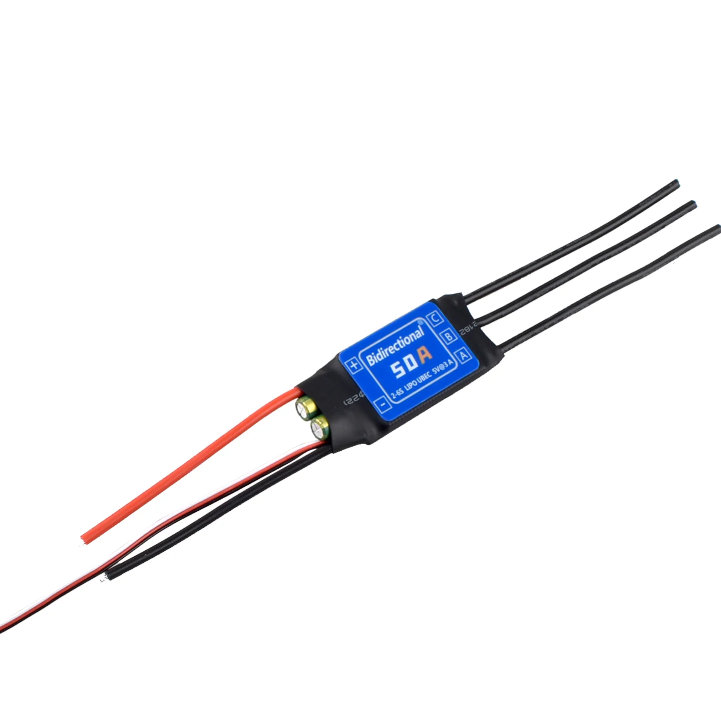 Régulateur de vitesse RC bidirectionnel 10A-100A pour voiture