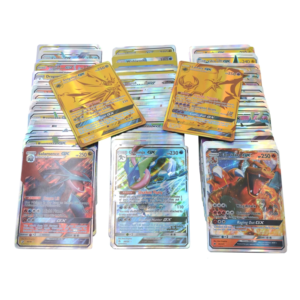 20 300Pcs Pokemon Cards 300GX 300V MAX Best Selling Children Battle English  Version Vmax Shining Game Battle Carte Trading Toy| | - AliExpress