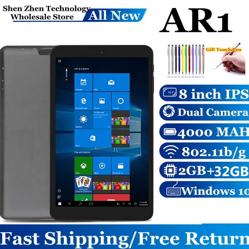 DropShippingFlashSales2GB32GB80INCHAR1Windows10Tablet