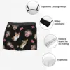 Queen Elizabeth And Corgis Pattern Boxer Shorts For Homme 3D Printed Male Underwear Panties Briefs Breathbale Underpants 5