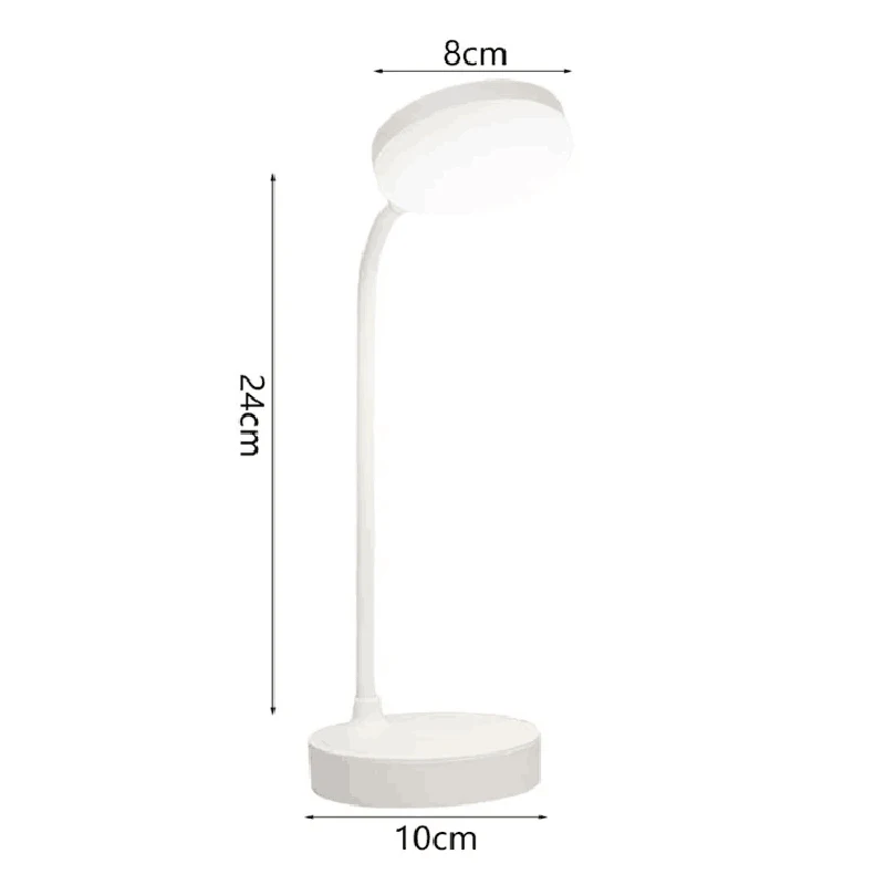 Lampada da scrivania LED che diventa un caricatore e una torcia (-40