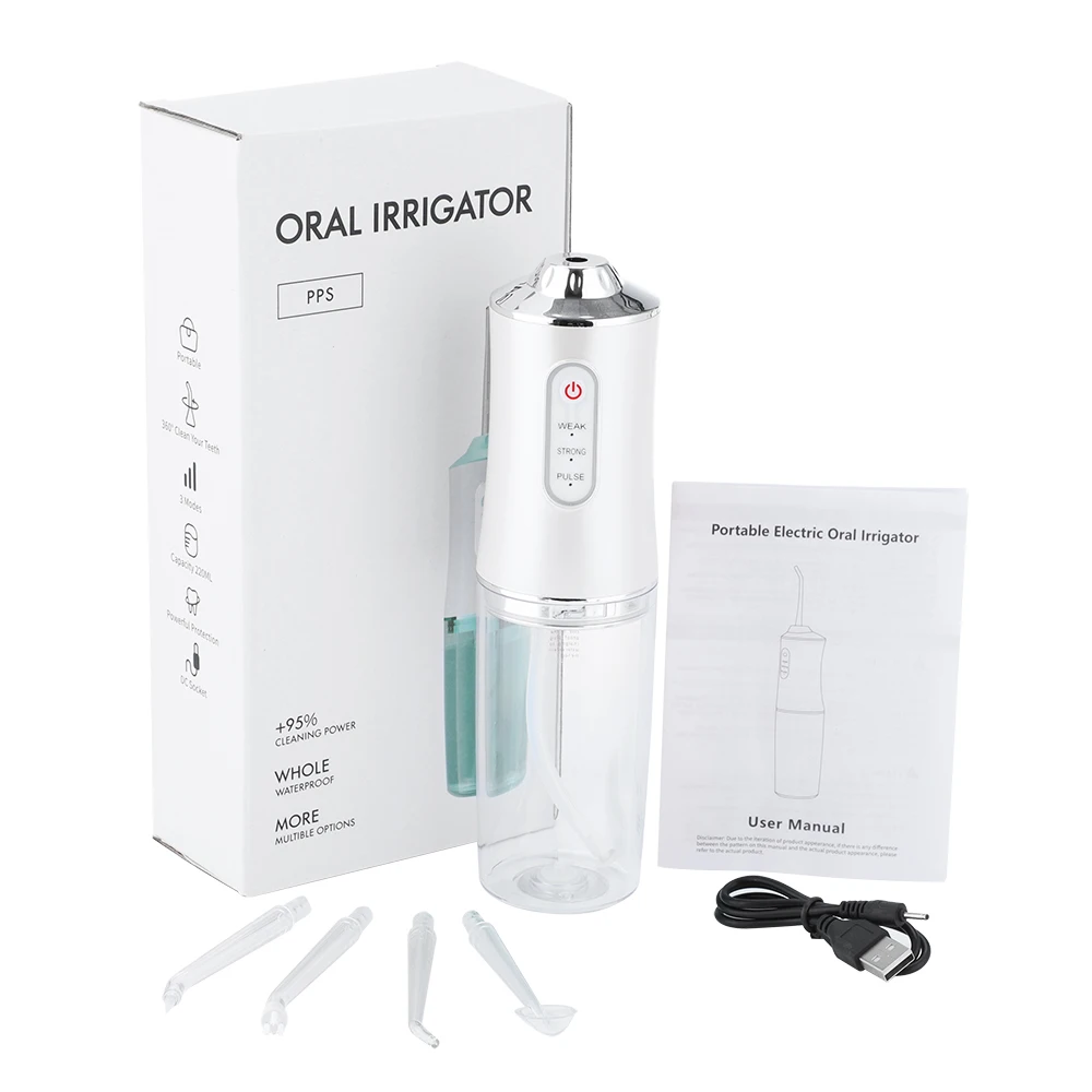 Portable Dental Water Flosser Usb Rechargeable