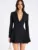 V-Neck Sexy Suit Mini Dress Female Patchwork Cardigan Fashion Commute Clothes Slim High Waist Elegant Party Dress Women's
