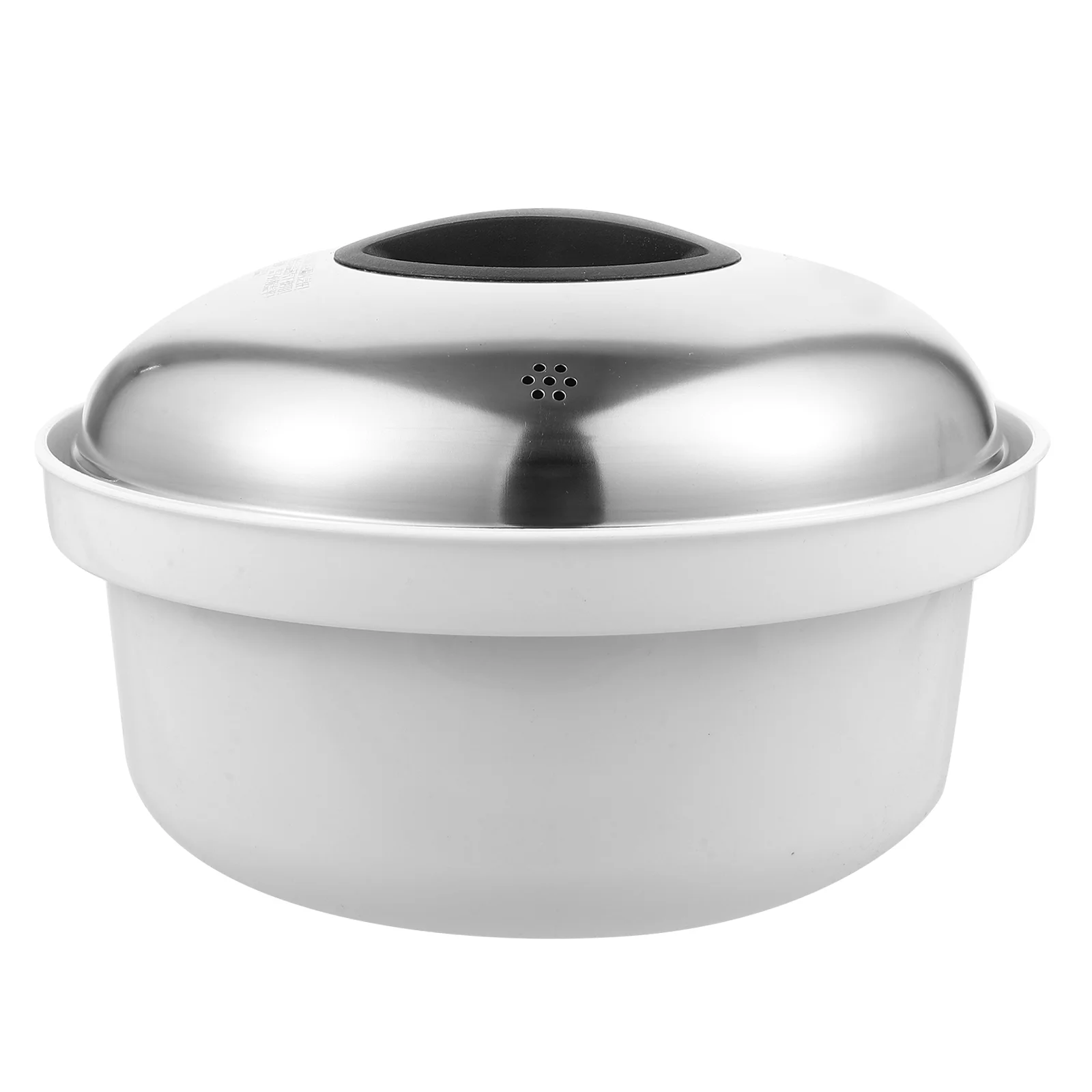 Steamer Set Healthy Cooking Pot Basket with Lid Meat Pan Food Microwave Ovens Kitchen Cooker