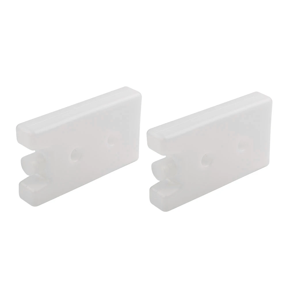 Empty Ice Pack 2pcs 400ml Long-Lasting Reusable Ice Block Lunch Box Cool Packs Portable Water Block Box Fresh Food Storage ice pack cloth ice pack physical therapy bag
