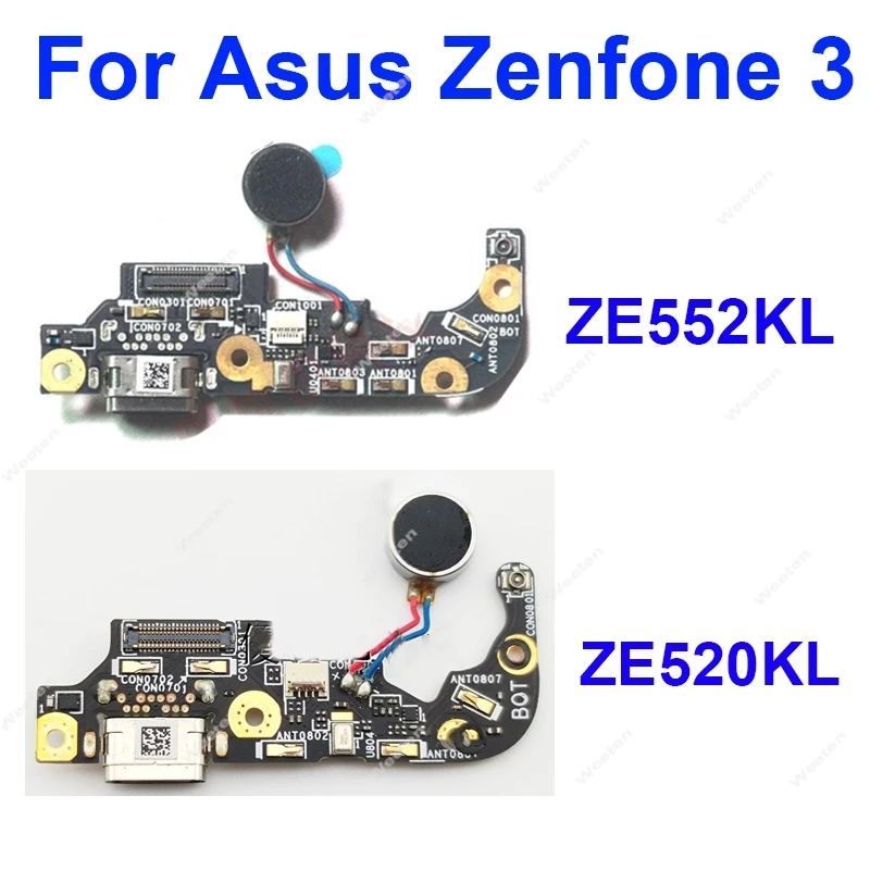 USB Charging Jack Port Board Flex Cable For Asus Zenfone ZE520KL