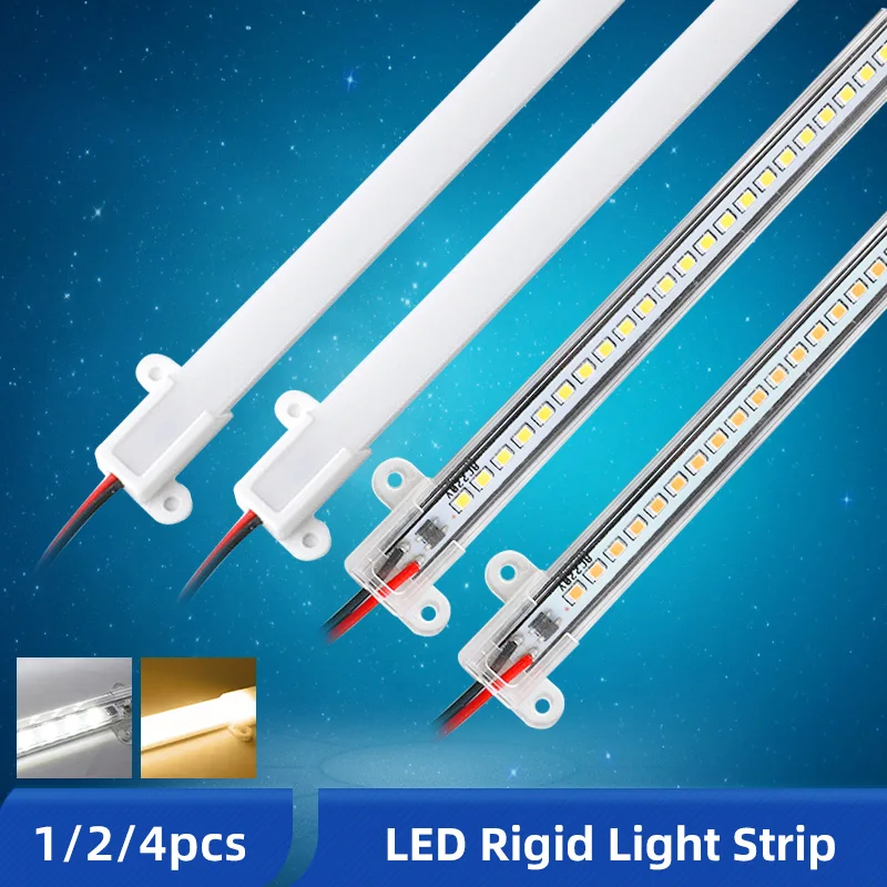 OK-B 리지드 스트립 LED 바 라이트, 통합 형광등, 차가운 흰색, 따뜻한 흰색, T8 T5 LED 튜브, 220V, 30cm, 50cm, 6W, 10W, 1 개, 2 개, 4 개