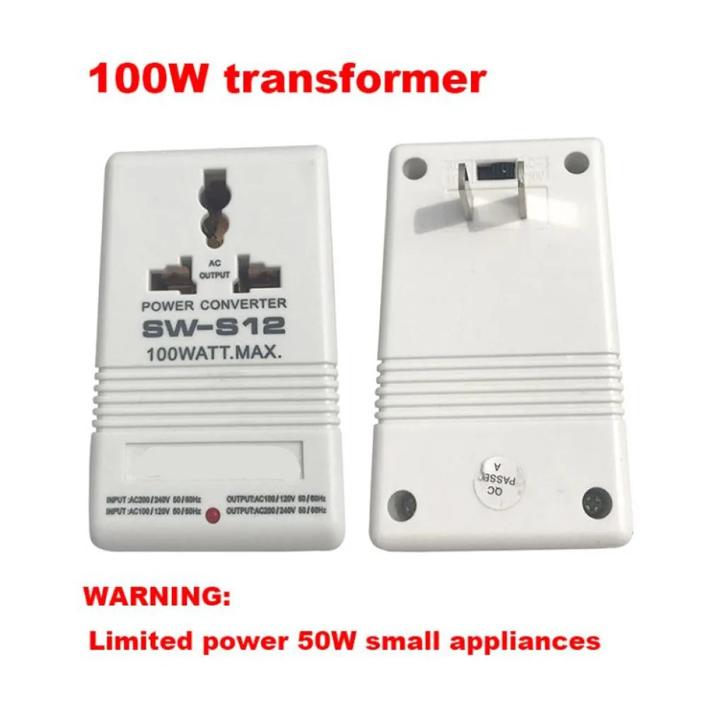 Description Picture 4 of item1pc Power Converter Step UP Or Down Voltage Converter Transformer 55Hz--60Hz Converter Transformer 110/120V To 220/240V