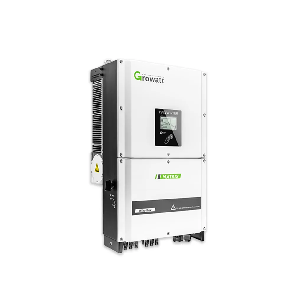 Cina Inverter Fornitore Solare Trifase Su Rete 17Kw 20Kw 25Kw 17000Wp 20000Wp 25000Wp Per La Casa Growatt Prezzo