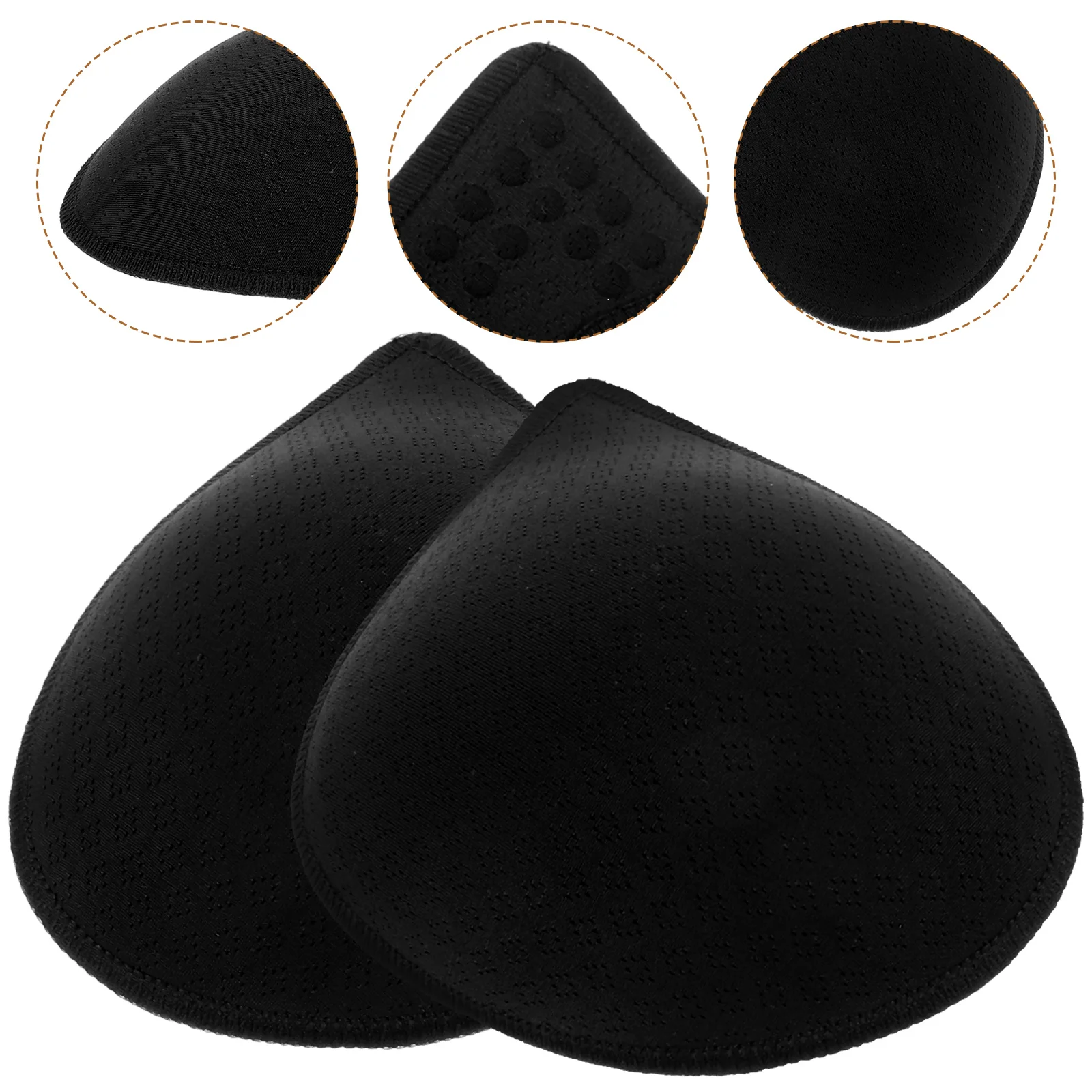 

Breast Pad Inserts Foam Cups Bras Sponge Pads Women's Padding Thin Sports Replace