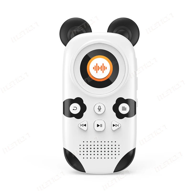 Cute Panda Kids Mp3 Player Bluetooth 5.0 Portable Child Walkman Lossless  Hifi Sports Player With Speakers Fm/pedometer/recorder - Mp3 Players -  AliExpress