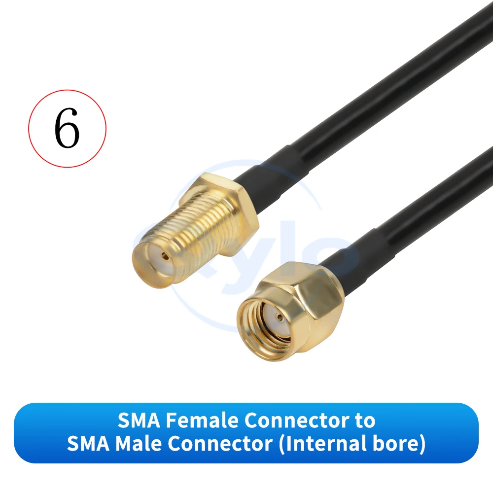 LMR240 SMA-Buchse auf SMA-Stecker Verlängerungsadapterkabel Router AP RF-Verlängerungskabel 50-4 (1 Stück) – Detail 8