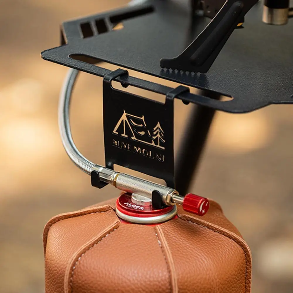 Description Picture 5 of itemGas Canister Hanging Hook For Camping Table Stainless Steel Hanger Clip Butanes Gas Tank Accessories Outdoor Camping Supplies