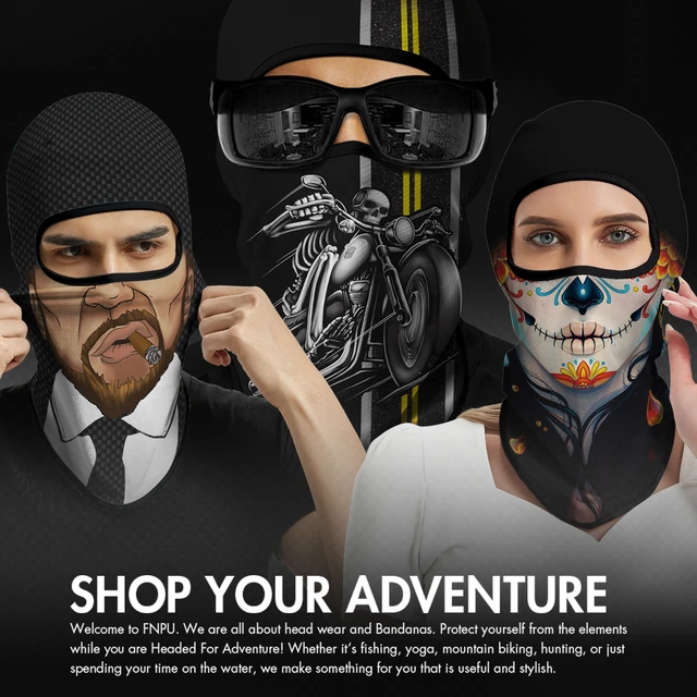 Balaclava Motorcycle Face Ice Silk Camouflage Mask Summer Anti-UV Running  Riding Face Shield Sports Headwrap Moto Accessories - AliExpress