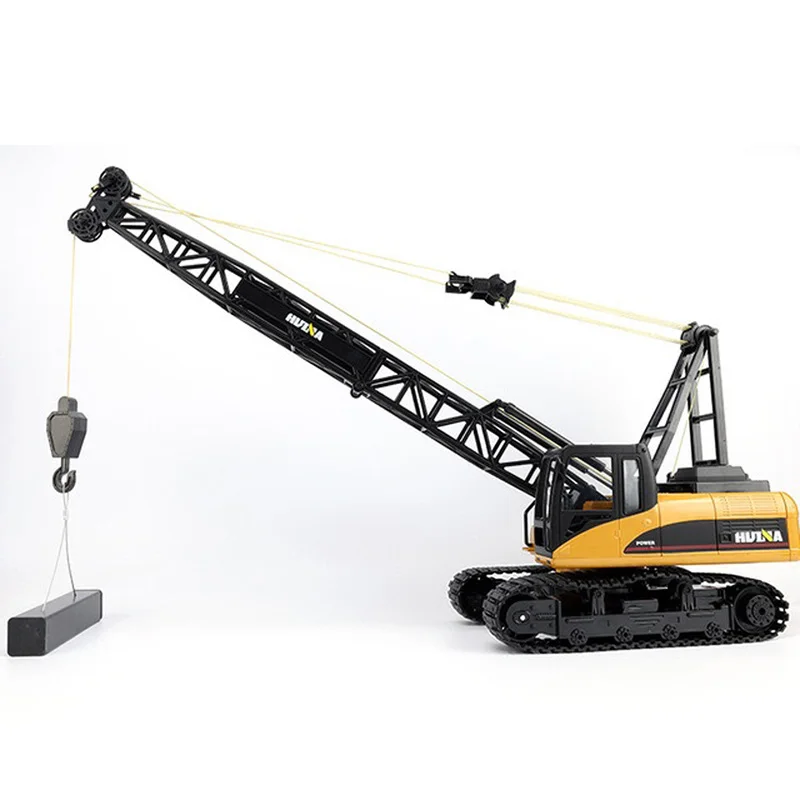 HUINA 1572 15CH RTR 1/14 RC Construction Crane Remote Control Truck Tower Excavator Outdoor Toys For Boys Gift Boys TH18055-SMT4 4