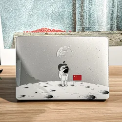 Shiny Print Laptop Case - Premium Hard Shell Cover - Mac Neo 13 A3404 (RS1457 White)