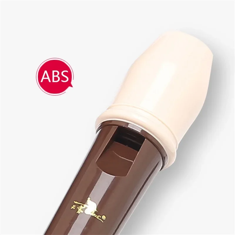 Recorder Baroque Treble Clarinet Eight-Hole Removable ABS Flute Adult Playing Woodwind Musical Instrument Beginner Practice