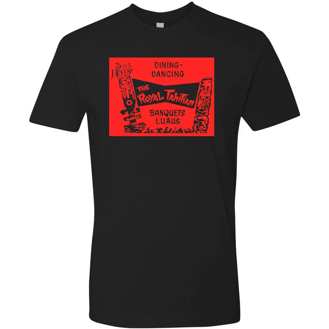 Ristorante Tiki Bar T Shirt Tee Retro Hula Rum Mug The Royal Tahitian