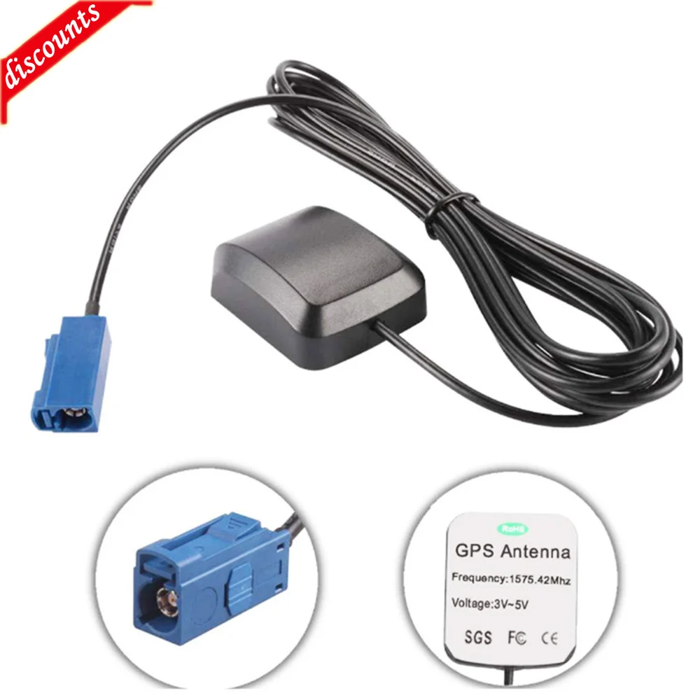 Antenna Gps Per Auto Fakra Mfd2 Rns2 Rns 510 Mfd3 Rns-E Per Vw Skoda Per Benz Per Audi A3/A4/A6 Ricevitore Gps Per Auto Impermeabile