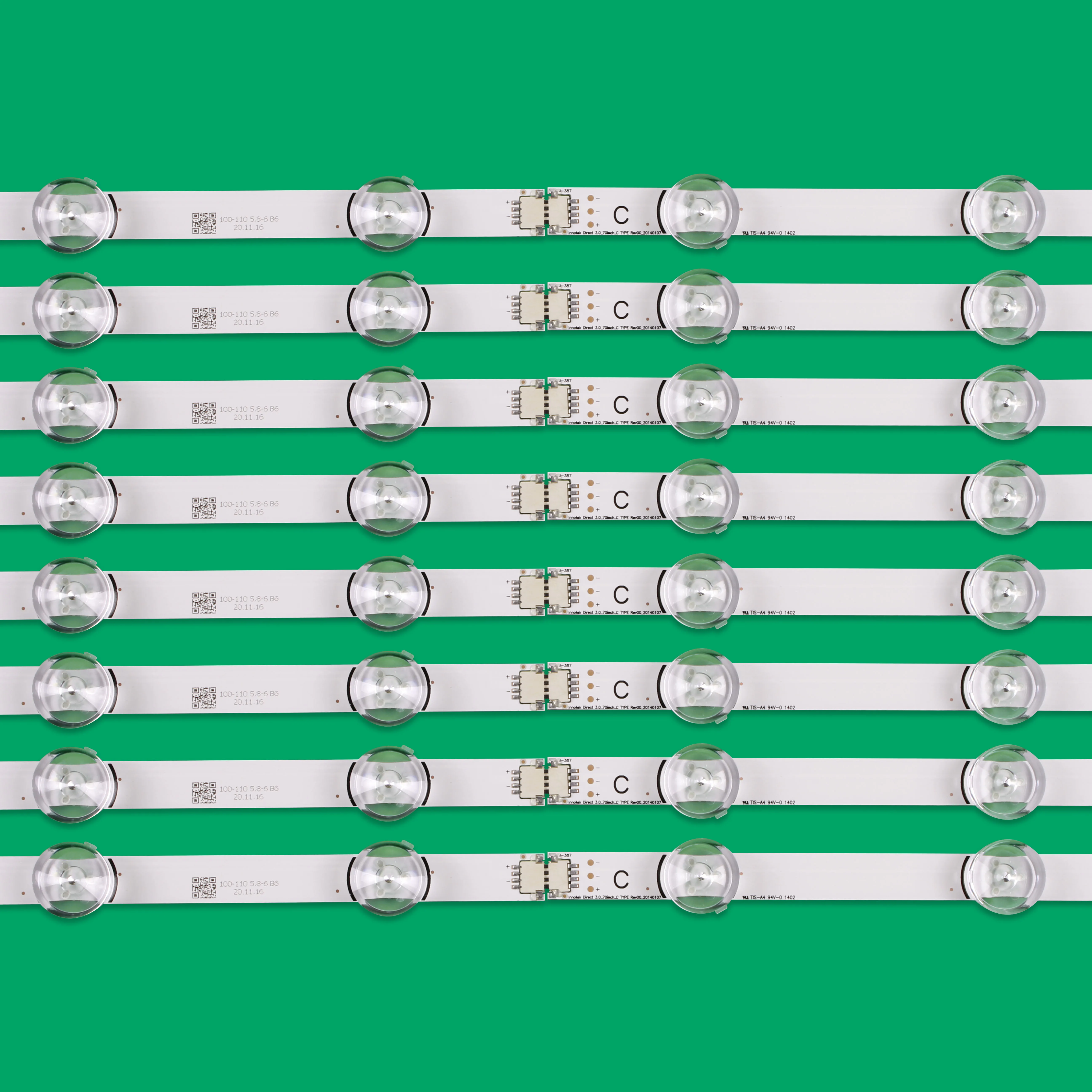 Tira Led para lg 70lb650v 70lb653v 70lb6560 70lb7100 70lf5800 70lf580v 70lf652v 70ly320c 70gb6500 70lb7200 Hc700cuf-vhhd3 - Imagem 6