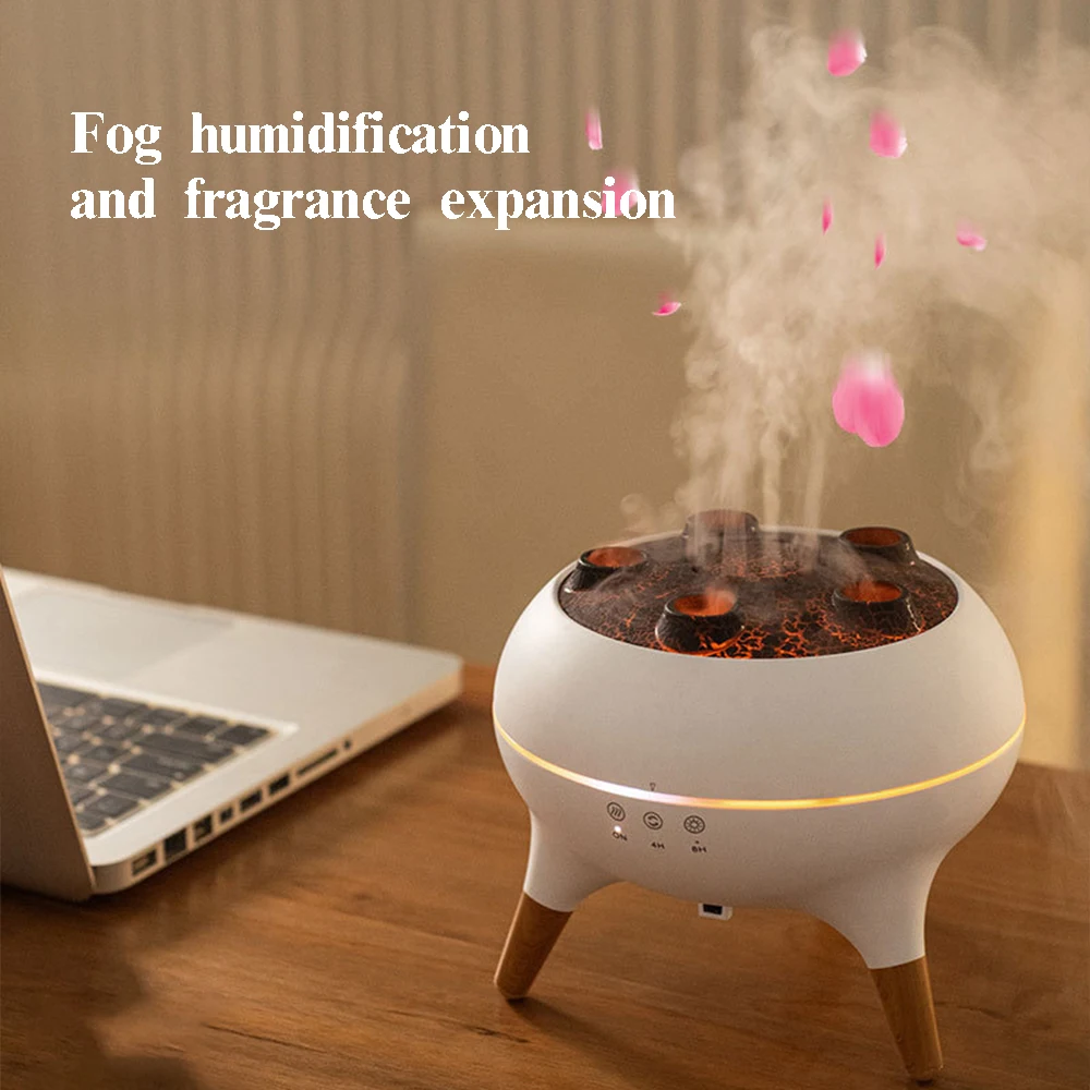Dynamic Jellyfish Air Humidifier 250ml Essential Oil Diffuser Remote Control Bedroom Humidifier With 7 Colorful Night Lights 4