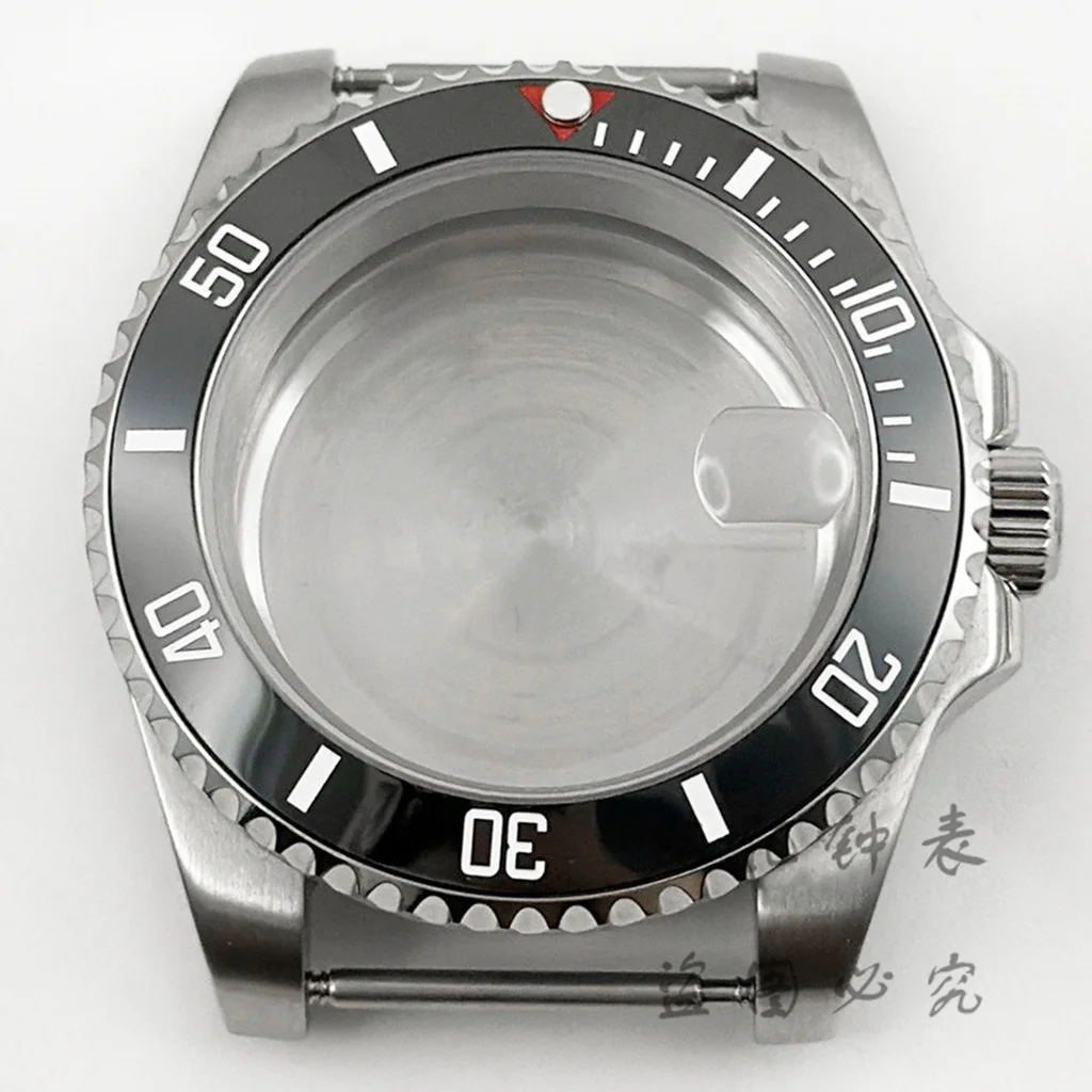 Deep Blue Bezel 40MM Diver Watch Case with Waterproof Sapphire Crystal