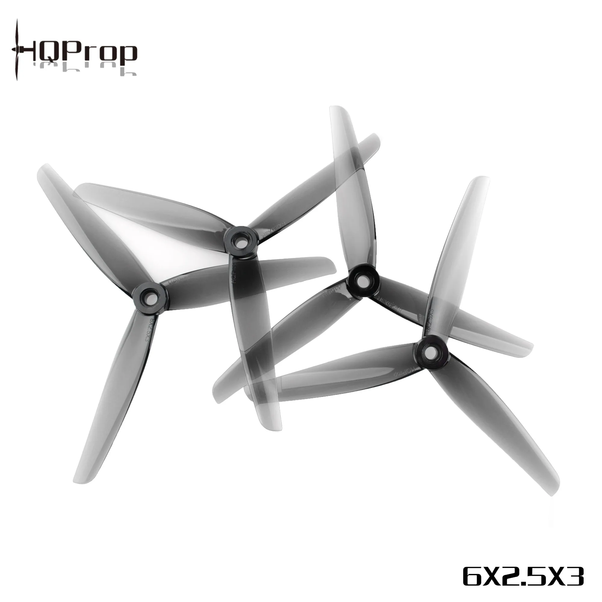 

6Pairs(6CW+6CCW) HQPROP 6X2.5X3 6025 3-Blade M5 PC Propeller for FPV Freestyle 6inch Long Range Drones DIY Parts