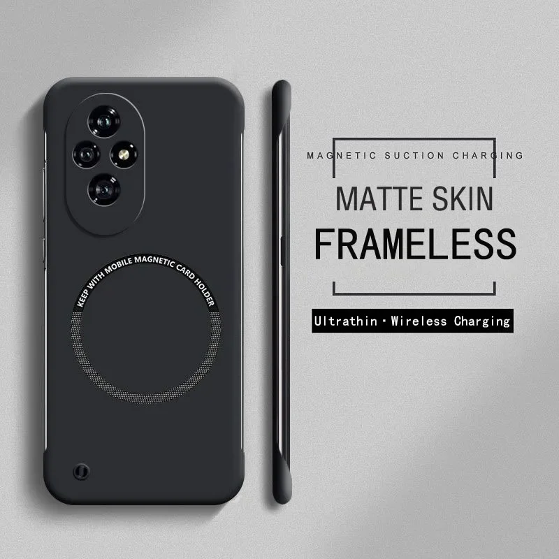 حافظة هاتف صلبة مغناطيسية رفيعة للغاية بدون إطار ل...