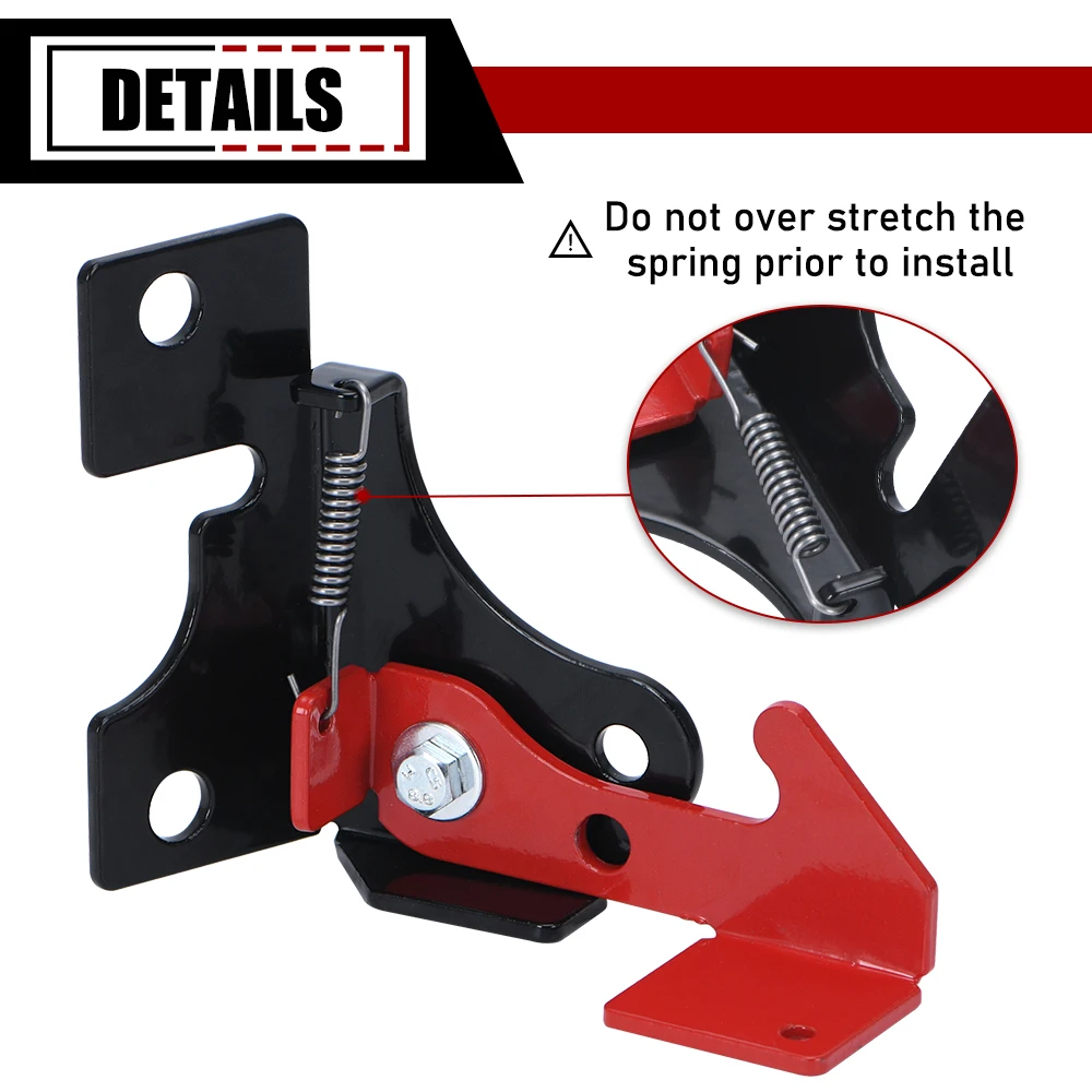 Parking Brake Replacement For Spring Brake Thingy Lockable Heavy Duty For Polaris RZR 800 900 1000 Ranger Turbo VR-ZDQ02