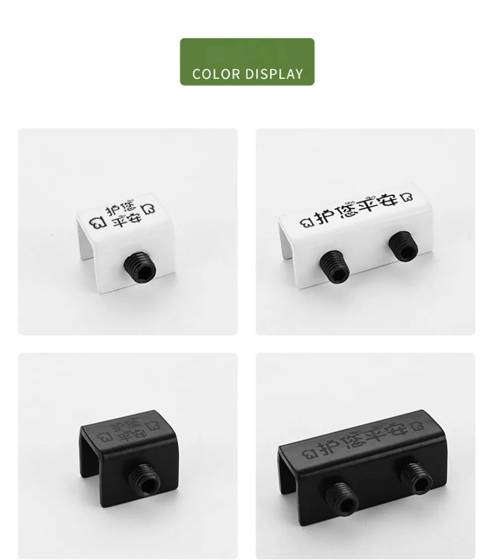 Description Picture 5 of itemAluminum Alloy Window Lock Stopper Sliding Window Anti-theft lock Window Sliding Door Baby Kids Child Safety Doors Lock