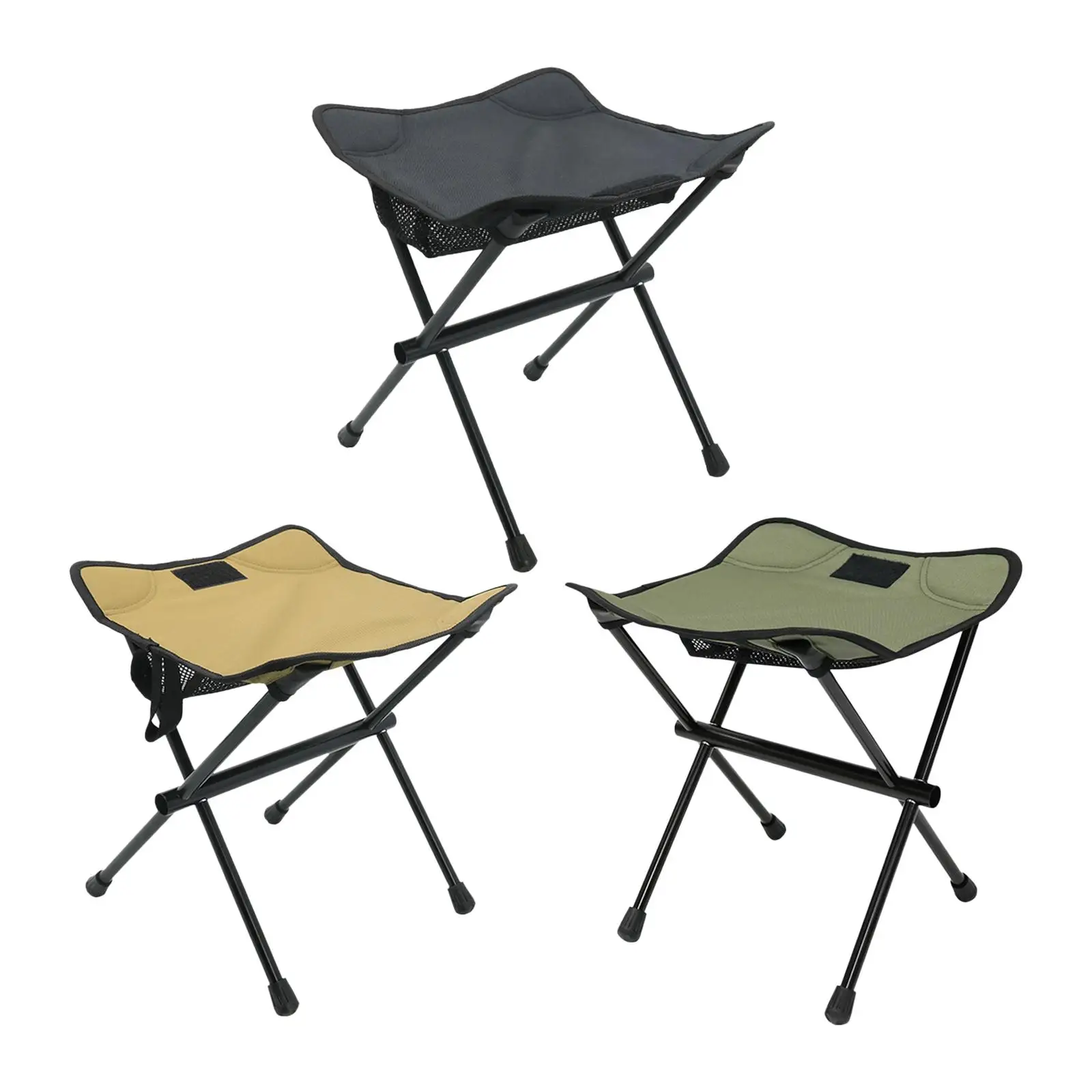 

Folding Camping Stool Foldable Chair Seat Footstool Footrest