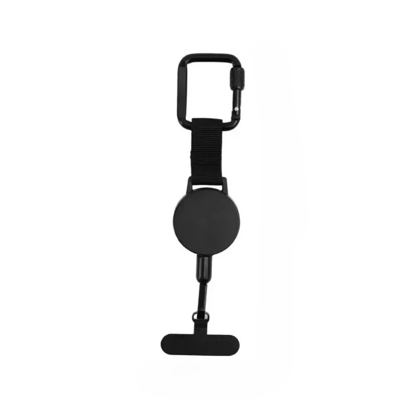 Retractable Anti-Theft Phone Holder with Carabiner