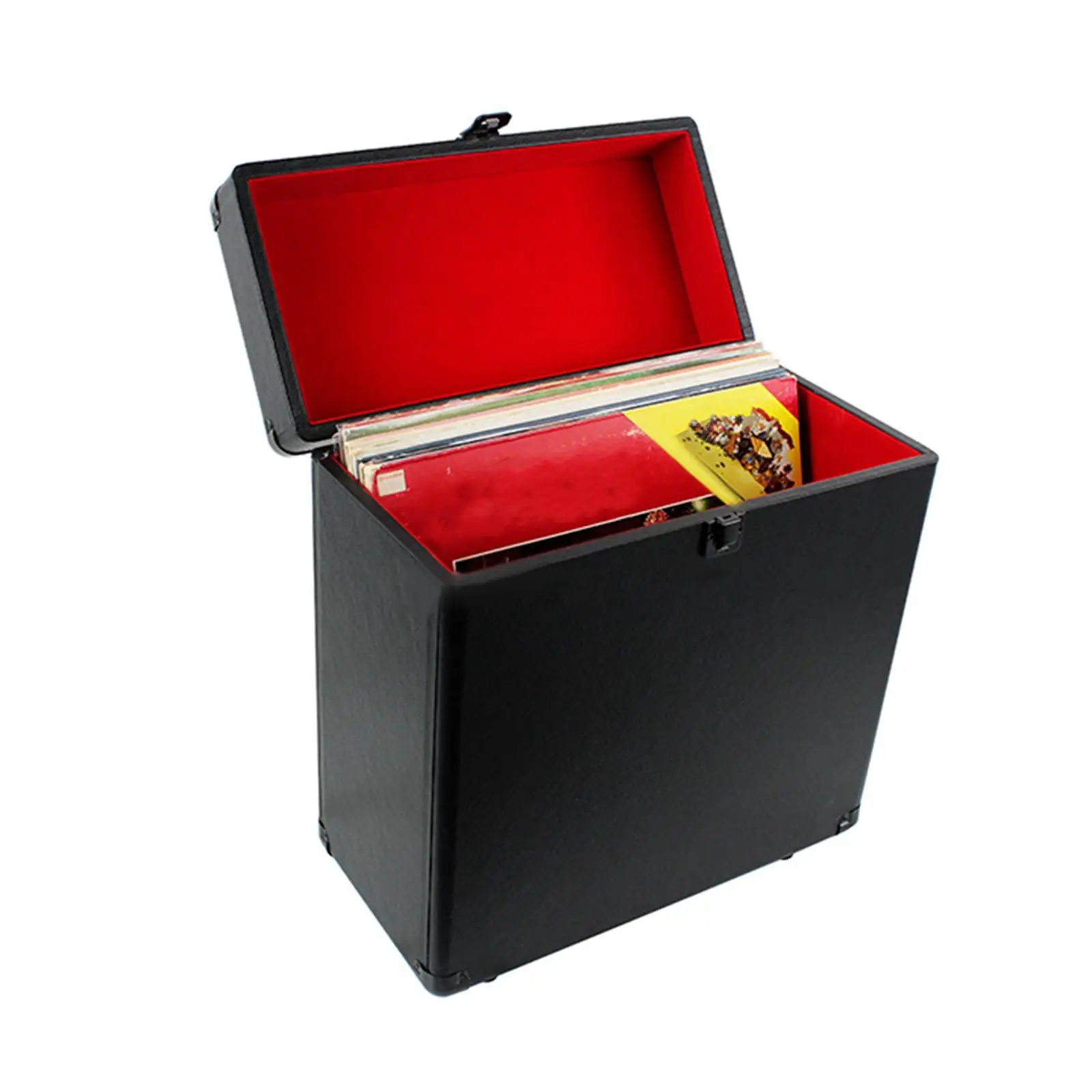 

Vinyl Record Storage Case 12inch Collectors Retro Holds up to 50 Vinyl Albums Vinyl Albums Storage Holder Vinyl Storage Solution